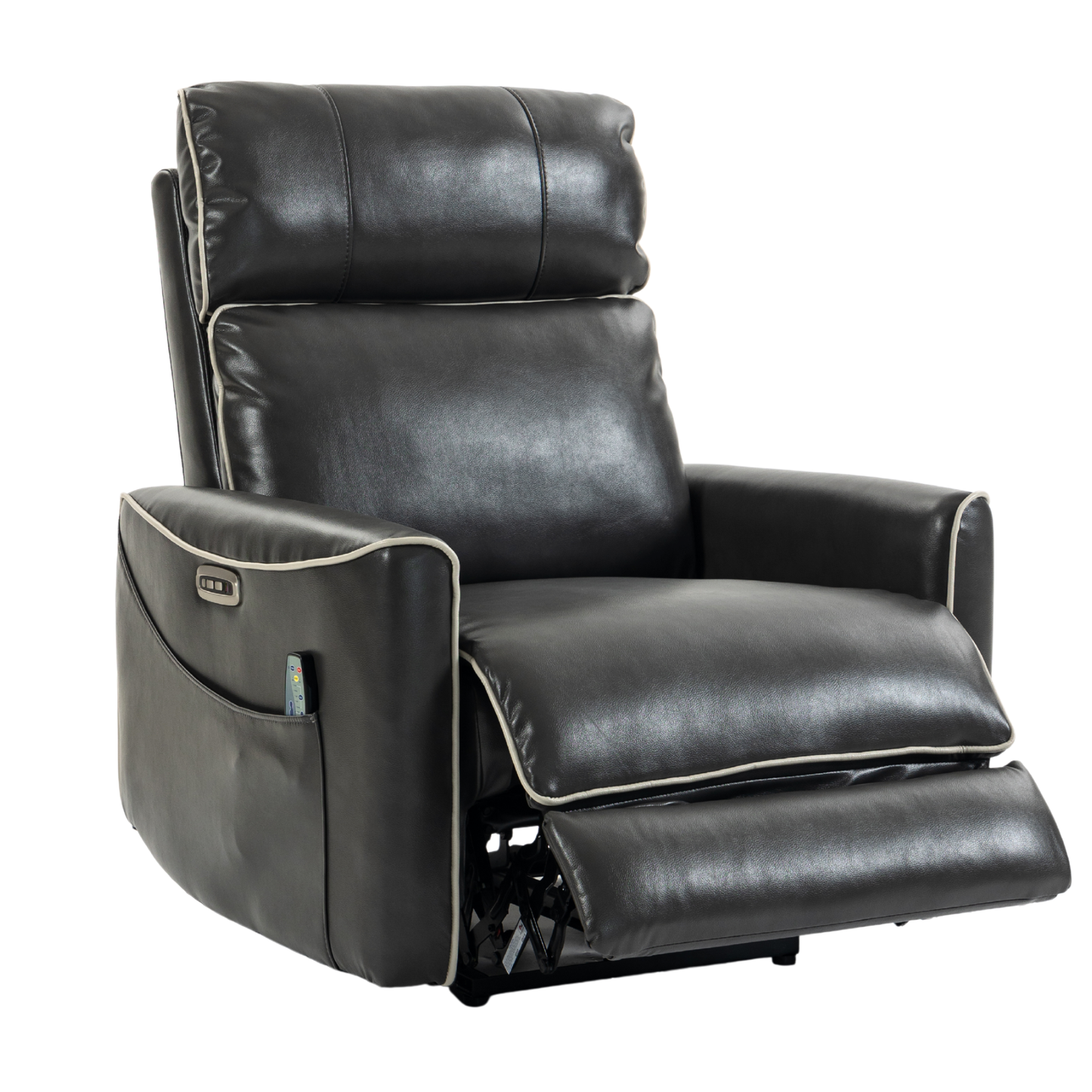 Zero Wall Hugger Power Recliner Chair Zero-Gravity Recliner with Adjustable Power Headrest