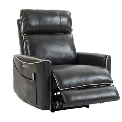 Zero Wall Hugger Power Recliner Chair Zero-Gravity Recliner with Adjustable Power Headrest
