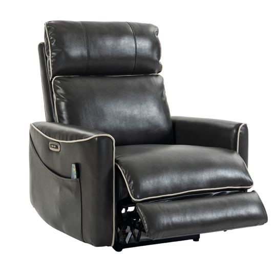 Zero Wall Hugger Power Recliner Chair Zero-Gravity Recliner with Adjustable Power Headrest