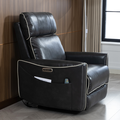 Zero Wall Hugger Power Recliner Chair Zero-Gravity Recliner with Adjustable Power Headrest