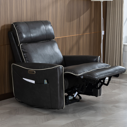 Zero Wall Hugger Power Recliner Chair Zero-Gravity Recliner with Adjustable Power Headrest