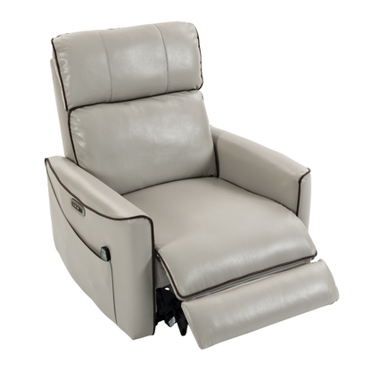 Zero Wall Hugger Power Recliner Chair Zero-Gravity Recliner with Adjustable Power Headrest