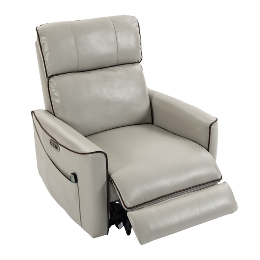 Zero Wall Hugger Power Recliner Chair Zero-Gravity Recliner with Adjustable Power Headrest